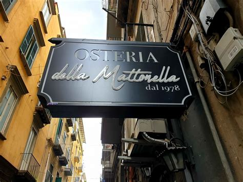 OSTERIA DELLA MATTONELLA .